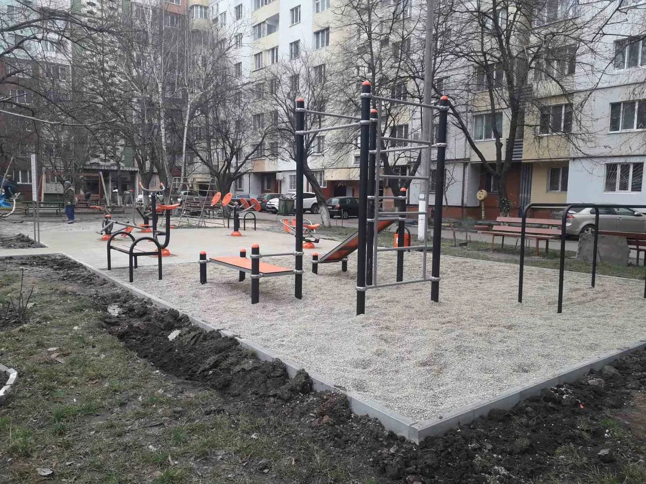 В Кишиневе открылась новая фитнес-площадка