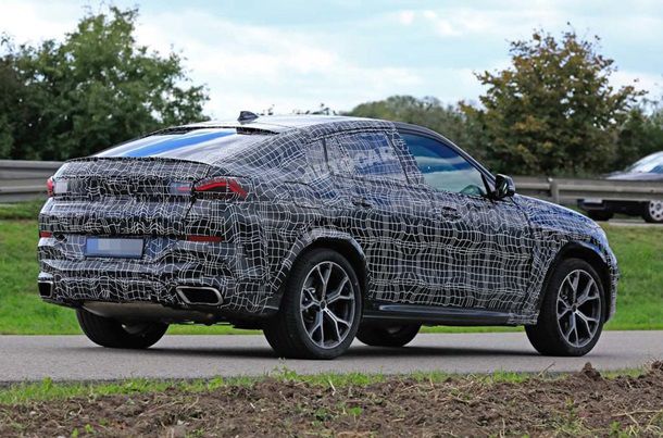 BMW протестировала спортивный кроссовер X6 M