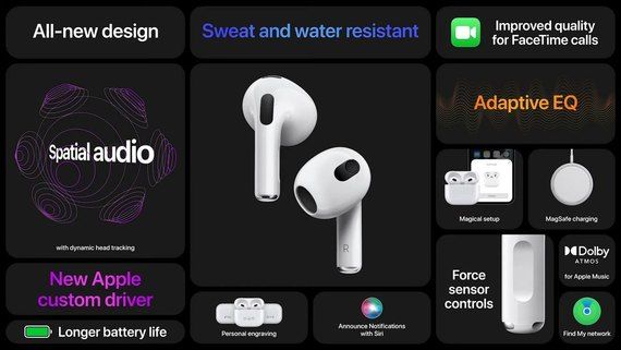 Apple презентовала новые наушники AirPods