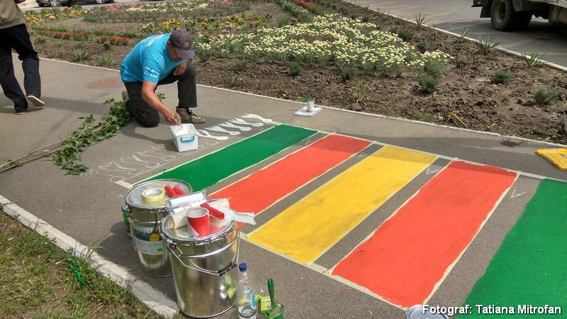 Poza zilei: Străzile din Soroca continuă să fie „îmbrăcate” în stil național