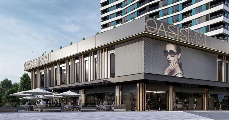 Oasis Shopping Mall - ультрасовременный концепт, не имеющий аналогов в Молдове