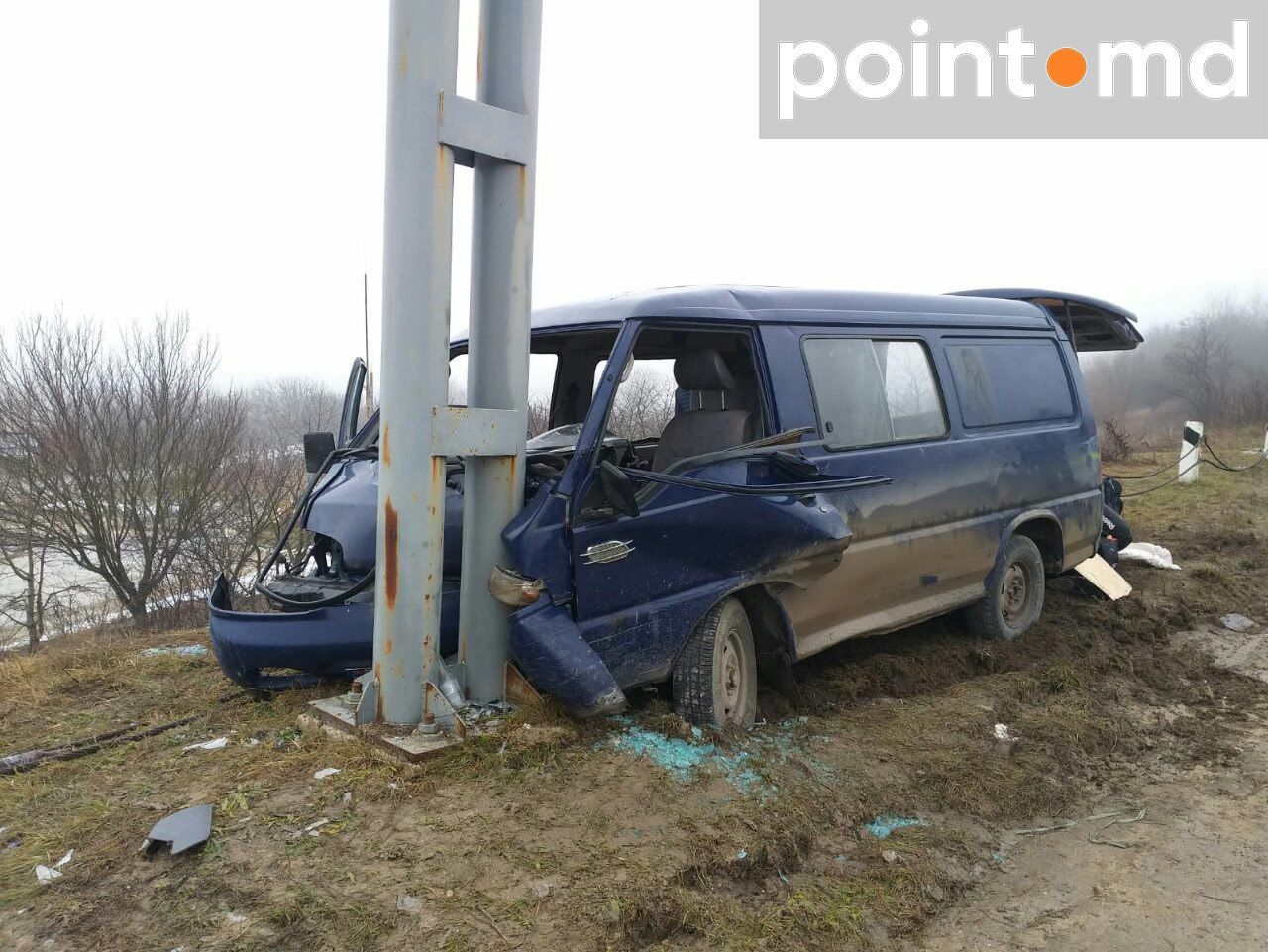 Серьезная авария в Страшенах: 4 человека доставлены в больницу