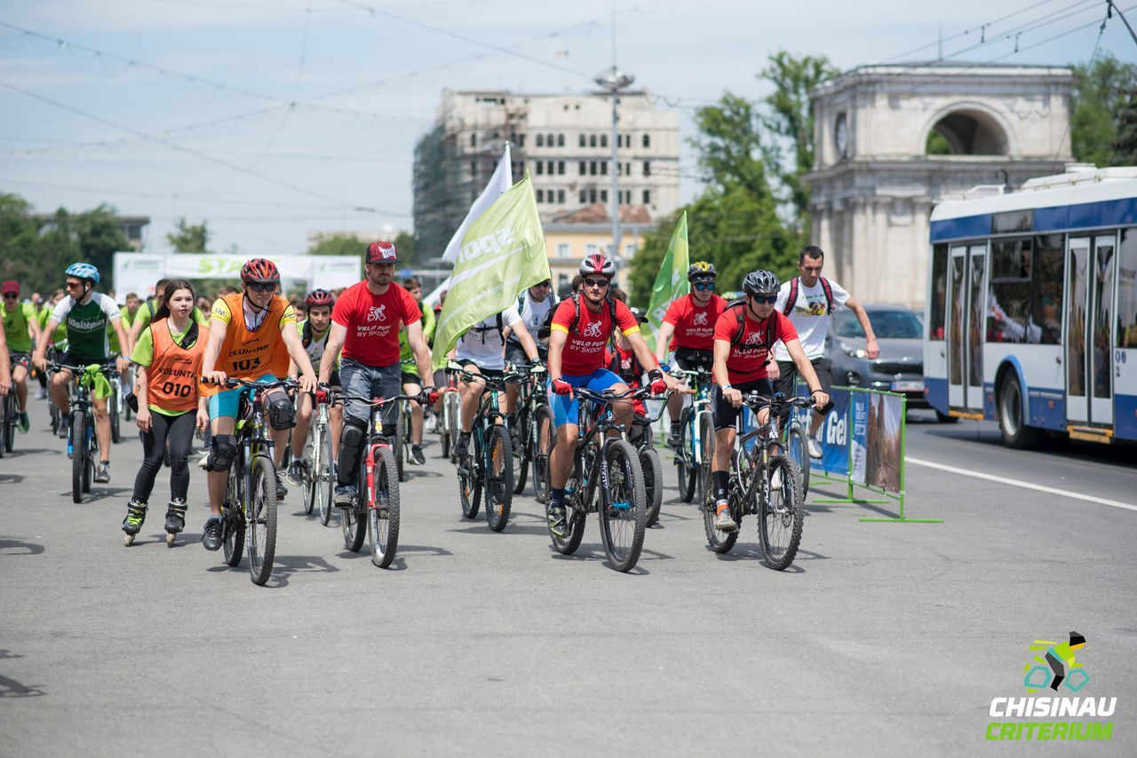 5000 человек проехали Velo Fun by Skoda по главным улицам Кишинева