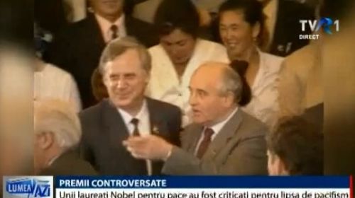 Laureați ai Premierului Nobel pentru Pace, criticați pentru lipsa de pacifism