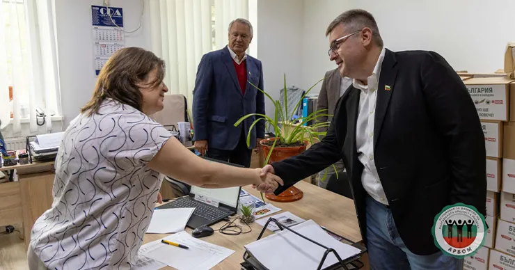 При поддержке АРБОМ сотни семей из Тараклии получат продовольственную помощь из Болгарии