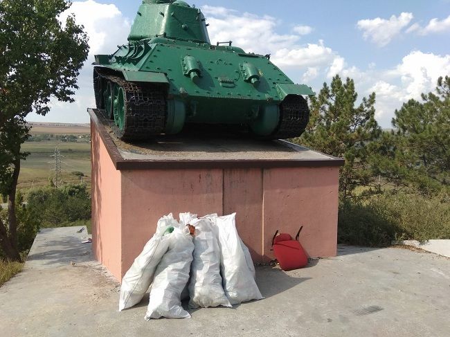 Оскверненный унионистами памятник в Леушенах приведен в порядок