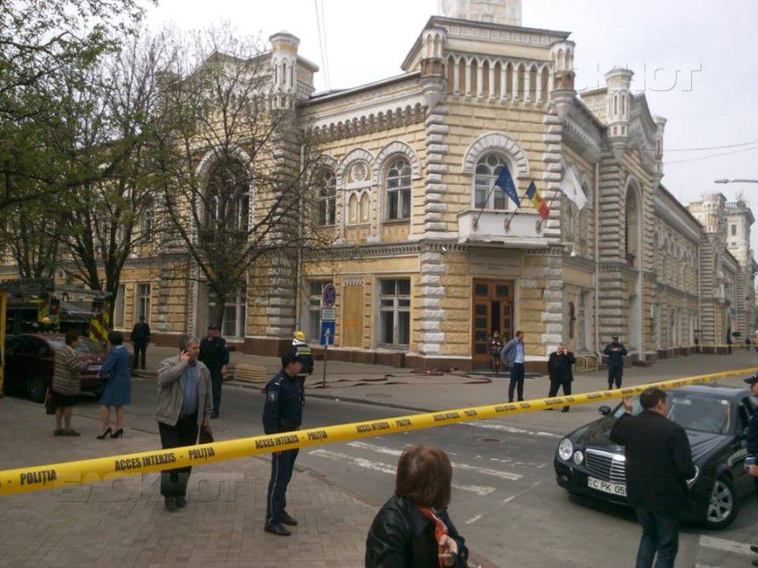 В здании примэрии Кишинева может быть заложена бомба
