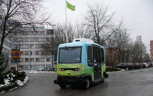 В Стокгольме появился первый беспилотный автобус