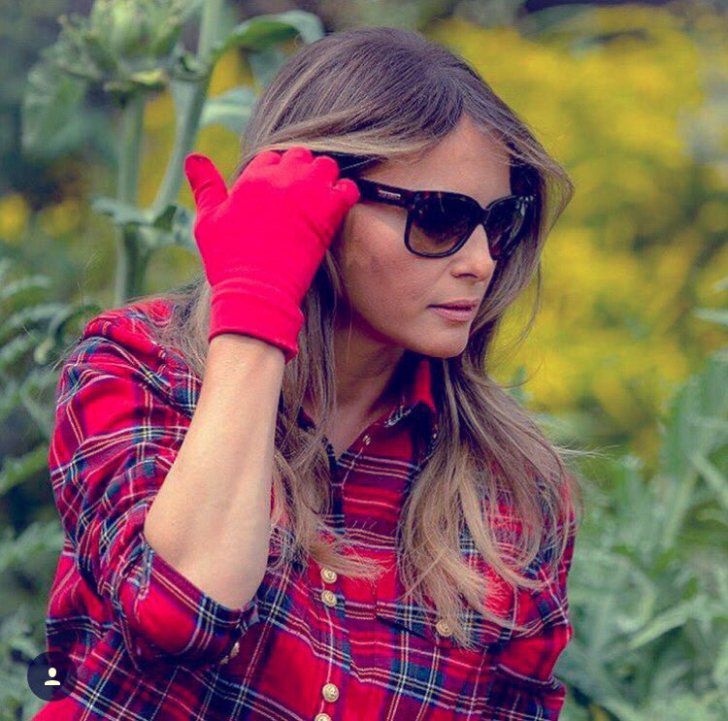 Ipostaza neobişnuită în care a fost surprinsă Melania Trump