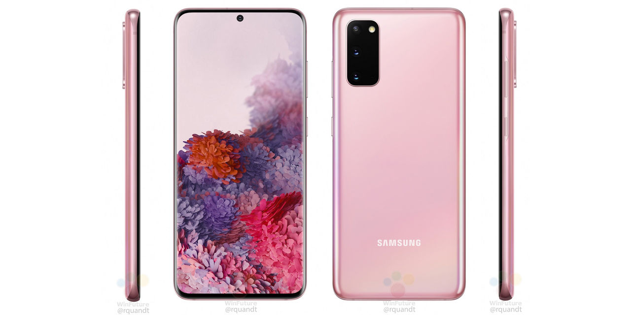 В Сети появились изображения всех версий Samsung Galaxy S20