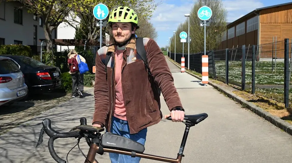 Cea mai scurtă pistă pentru biciclete din Germania are doar 13,81 metri lungime