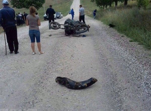 В Дондюшанах авария с участием мотоцикла унесла жизнь мужчины
