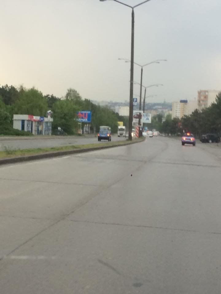 Водитель проехал по встречной полосе столичной улицы Каля Орхеюлуй