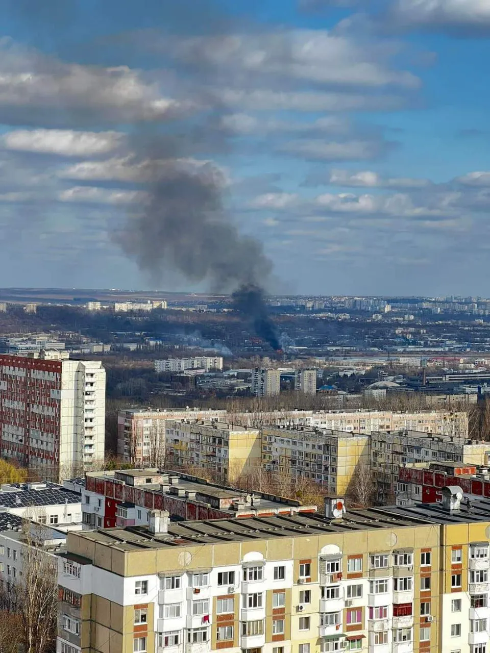 В столичном секторе Буюканы произошел пожар