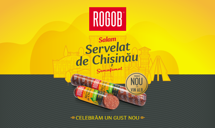 Крупнейший производитель колбасных изделий запускает новый продукт — Servelat de Chișinău ®