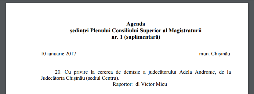 Judecătoarea apărată de Nicolae Timofti, demisă prin decretul lui Dodon
