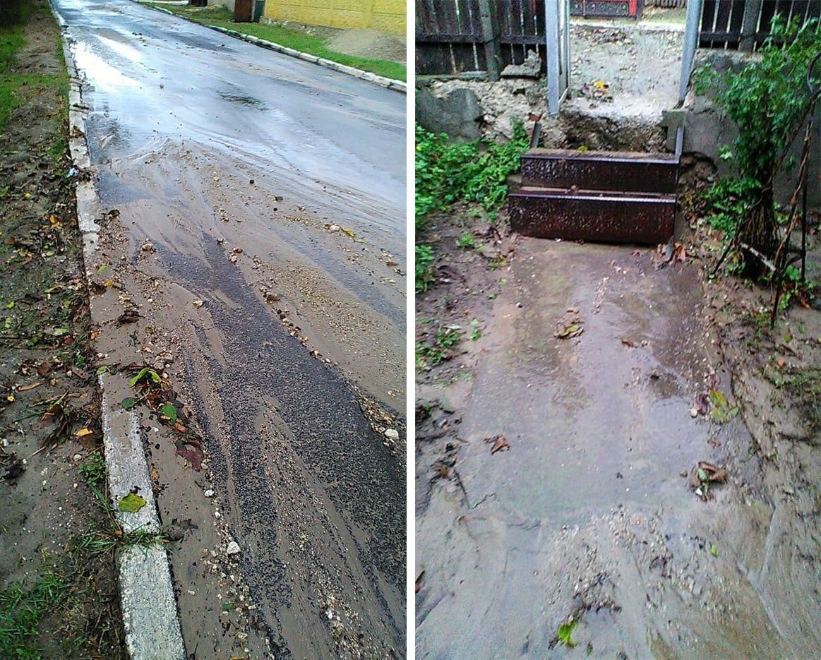 В Калараше из-за «Хороших дорог» затопило домохозяйства