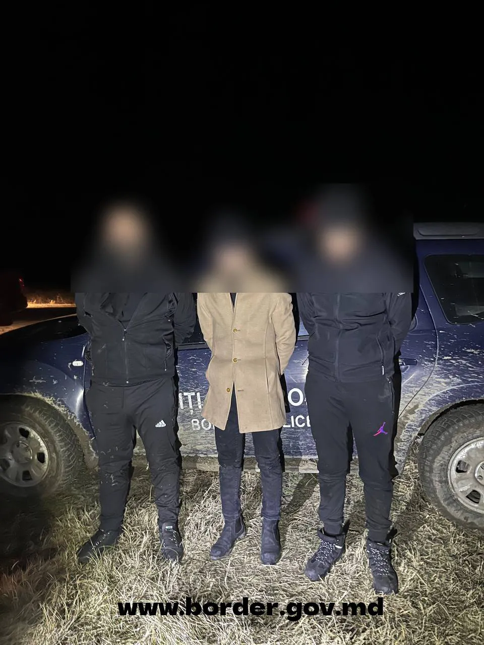 Задержаны трое граждан Турции, пытавшиеся незаконно пересечь границу Молдовы