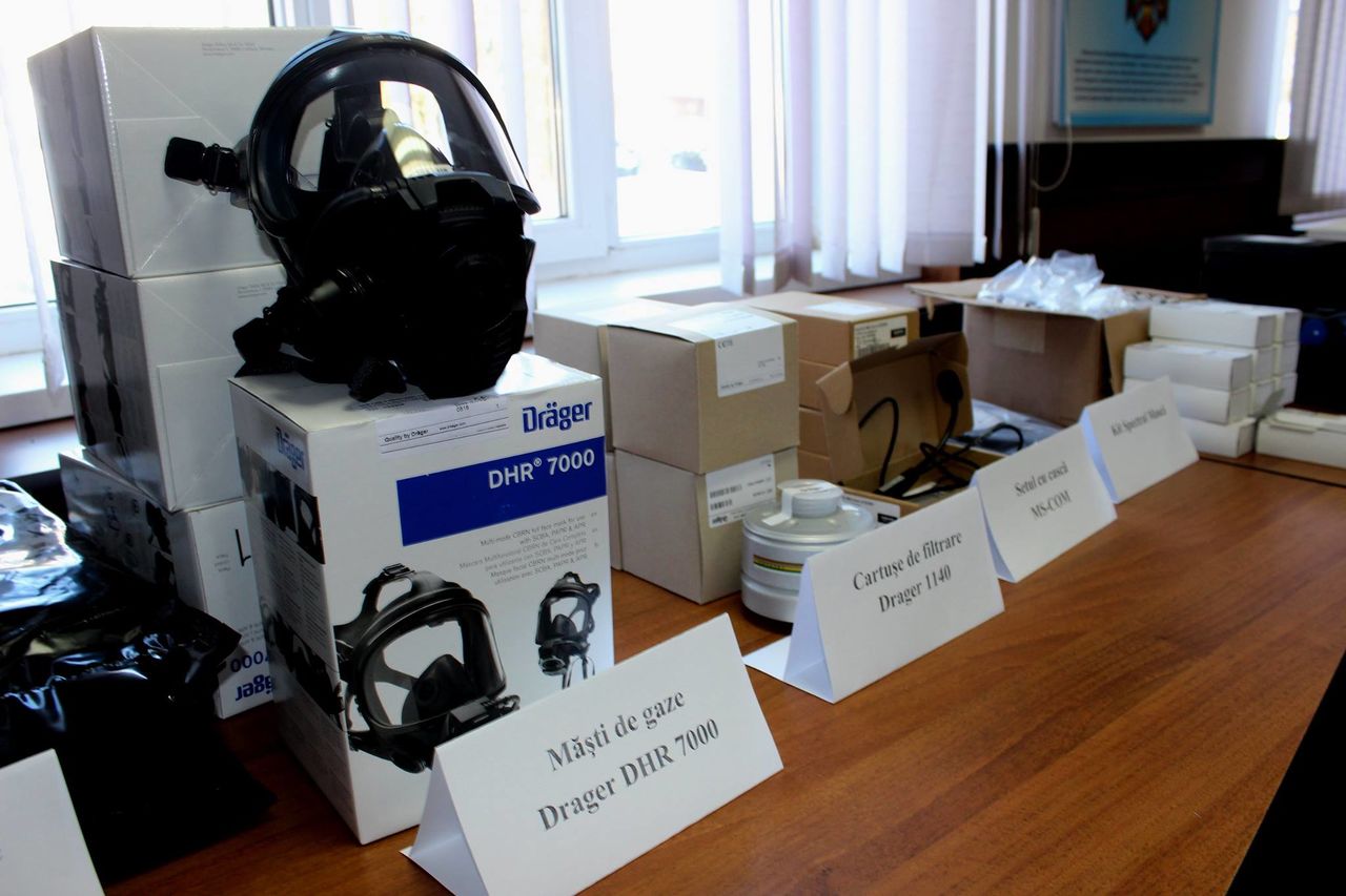 Donație de echipament pentru Inspectoratul General pentru Situații de Urgență