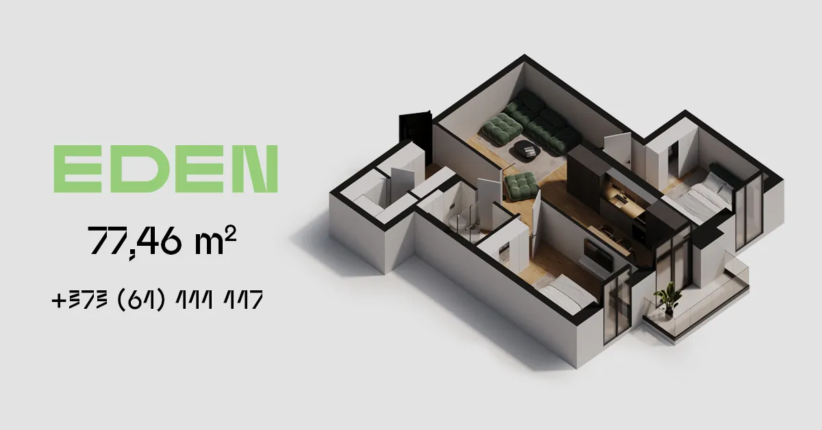 Eden - новый жилой комплекс, где вы будете счастливы