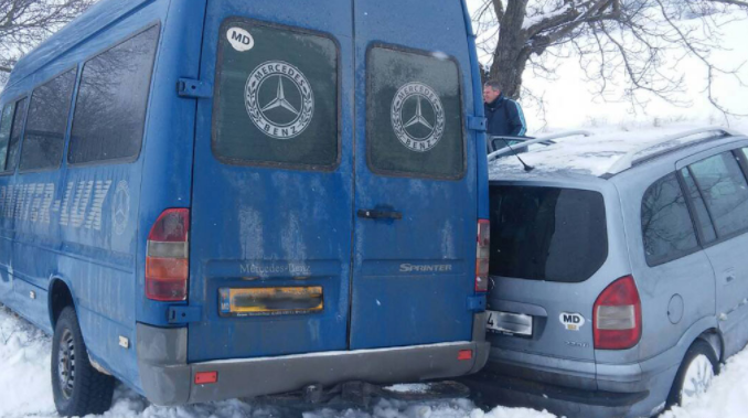 В Рыбнице три человека пострадали в ДТП с участием маршрутки