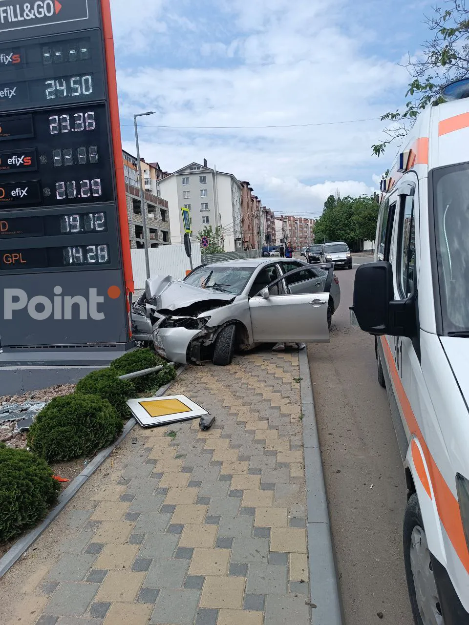 В Дурлештах в результате ДТП пострадала пенсионерка