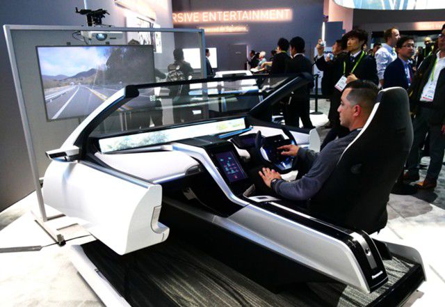 Panasonic представила концепт авто будущего