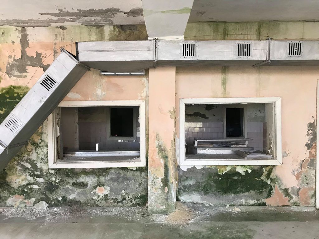 Спортивная база в Романешть находится в удручающем состоянии