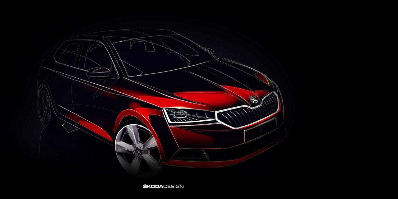Skoda анонсировала премьеру обновленной Fabia