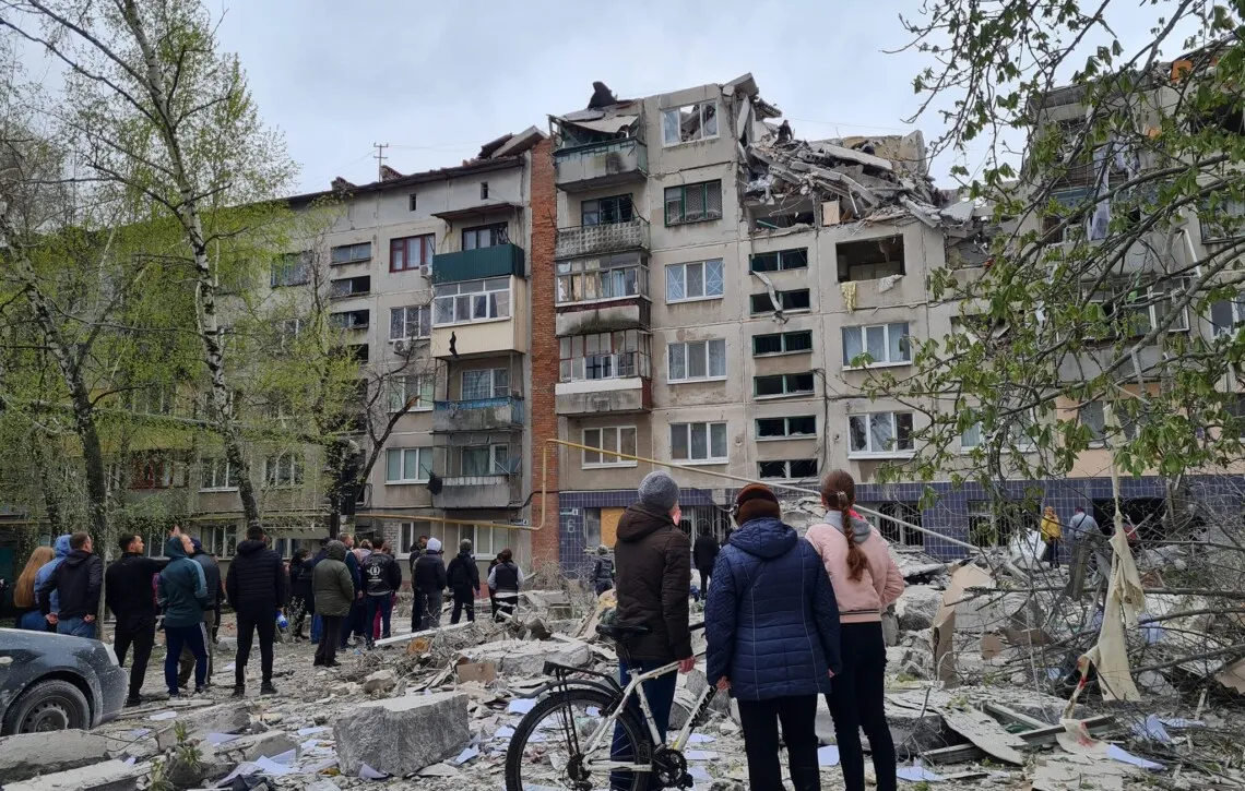 При ударе по Славянску погибли шесть человек