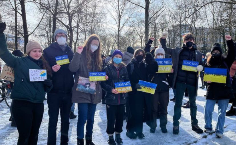 Экоактивистка Грета Тунберг поддержала Украину