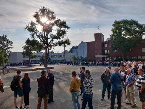 В Берлине молдаване массово пришли на избирательные участки
