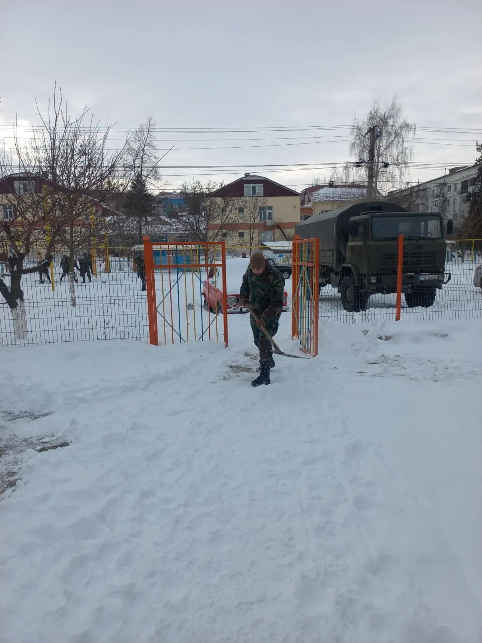 Armata Națională, implicată în eliminarea consecințelor ninsorii în sudul țării