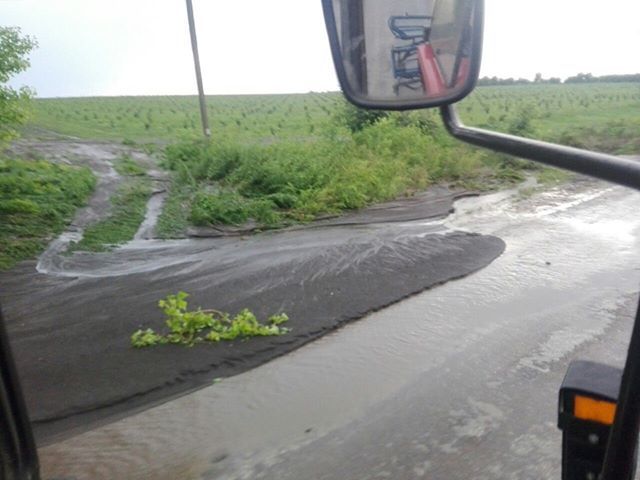 Сильные ливни причинили значительный ущерб в Дрокиевском районе