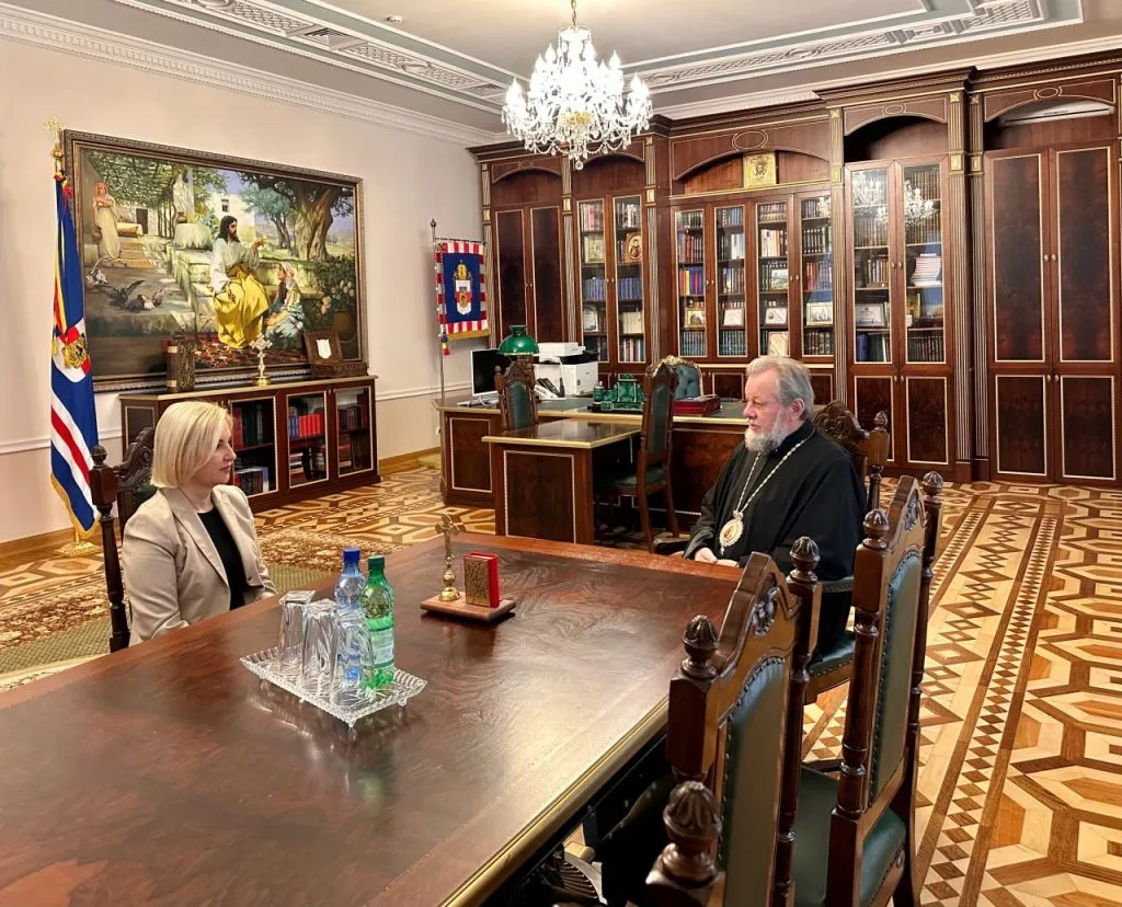 Митрополит Владимир наградил Ирину Влах орденом за «Церковные заслуги»