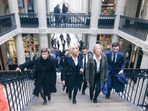 Brigitte Macron, vizită surpriză la Nantes! Ce a făcut și cu cine