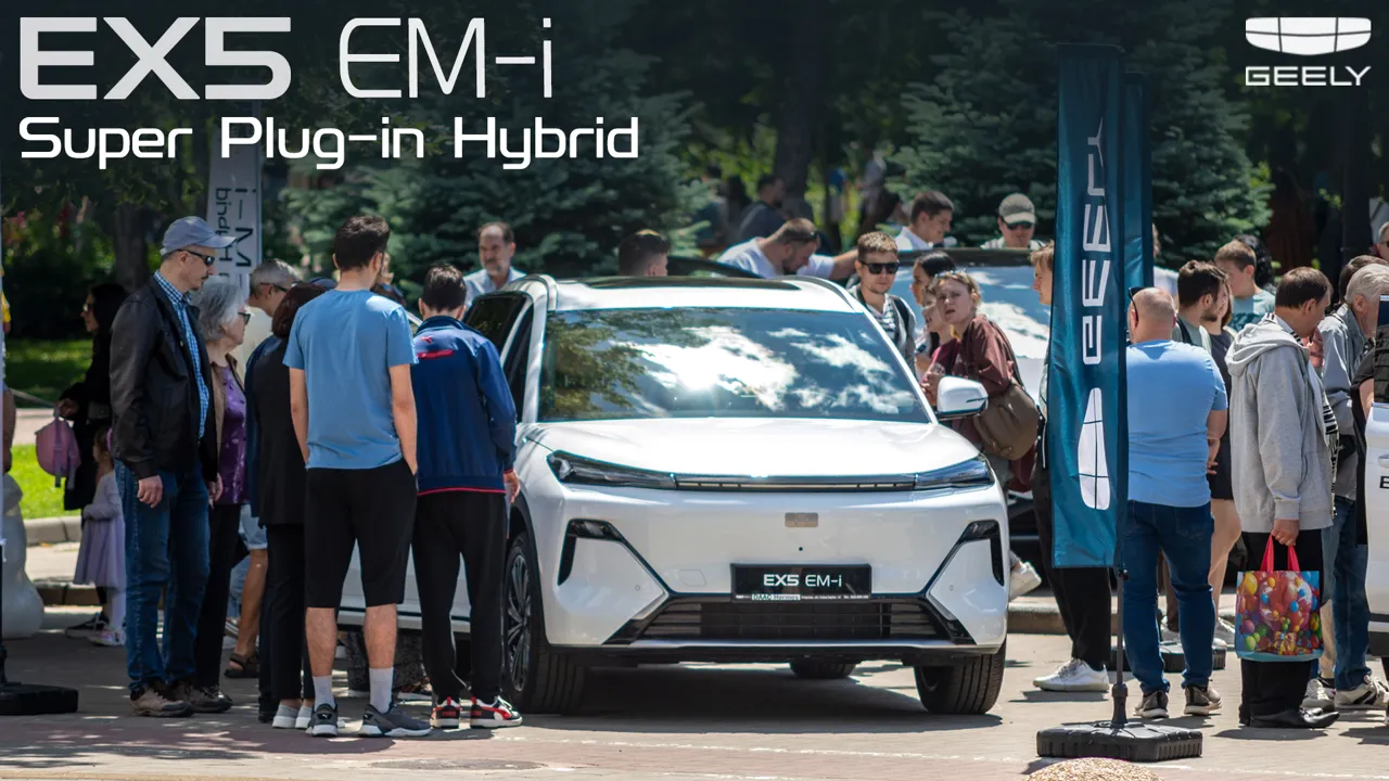 China Day в Кишинёве: Geely EX5 EM-i оказался в центре внимания гостей