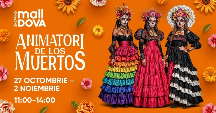 Shopping MallDova: Halloween de los Muertos de la răsărit până la apus
