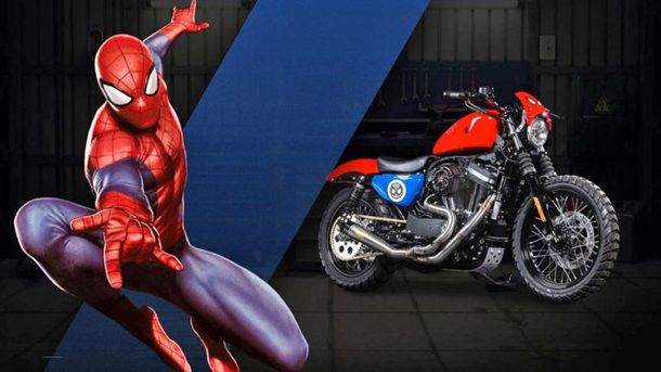 Harley-Davidson и Marvel представили супергеройские мотоциклы