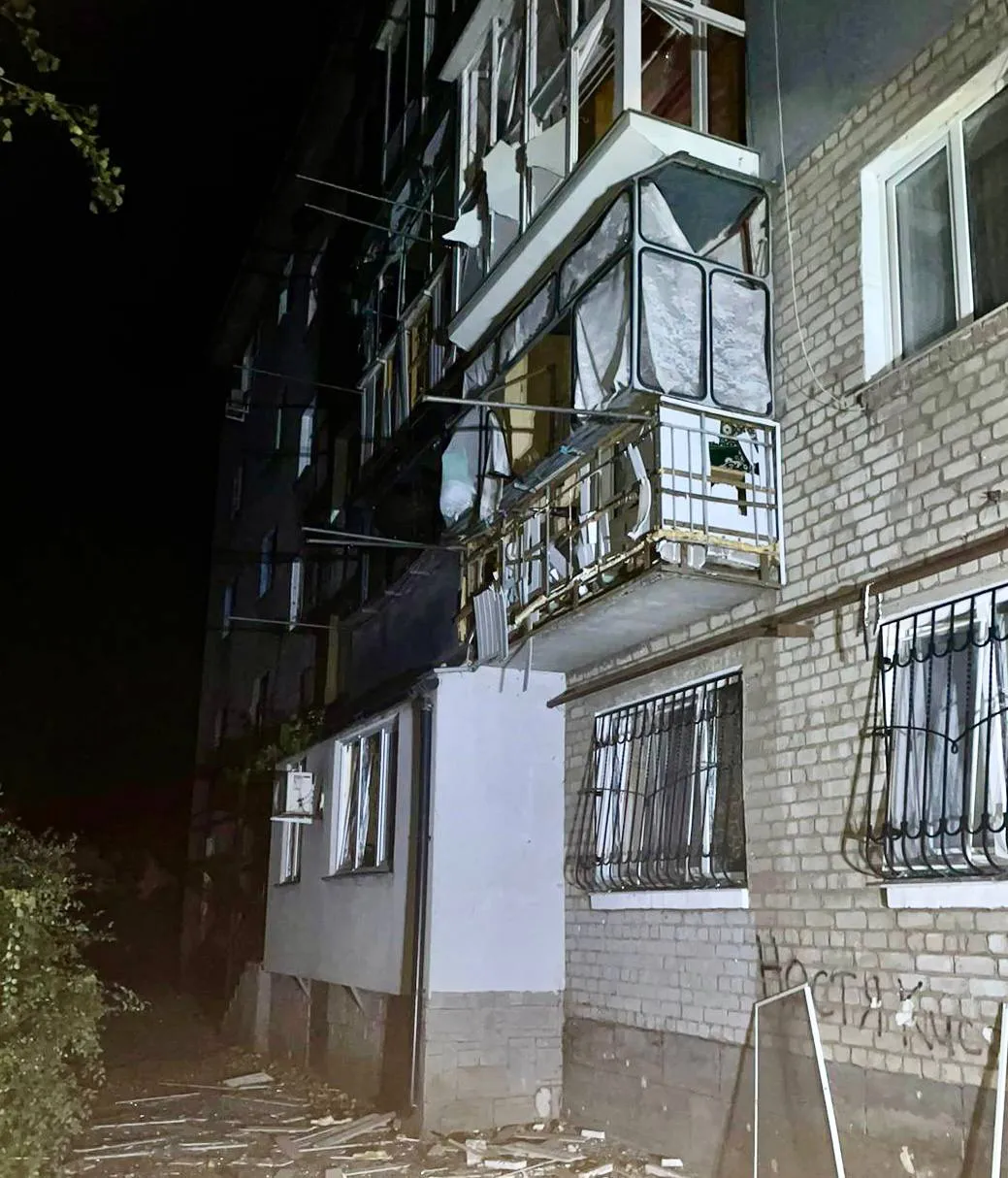 В Украине сообщают о ночных обстрелах Днепропетровской области