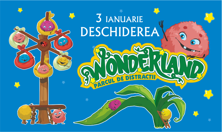3 ianuarie – Deschiderea parcului de distracții “Wonderland” ®