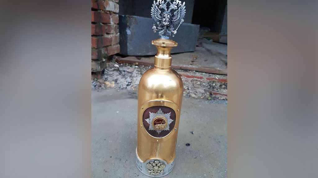 Украденную самую дорогую в мире бутылку водки нашли пустой