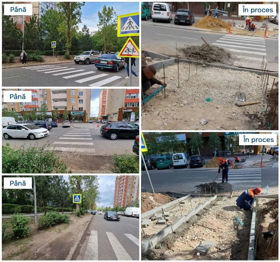 На Чеканах продолжается обустройство и обеспечение доступа к пешеходному переходу