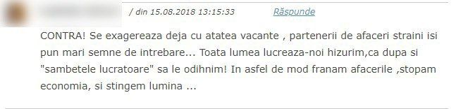Интернет-пользователи заявили, что против дополнительных трех выходных в августе
