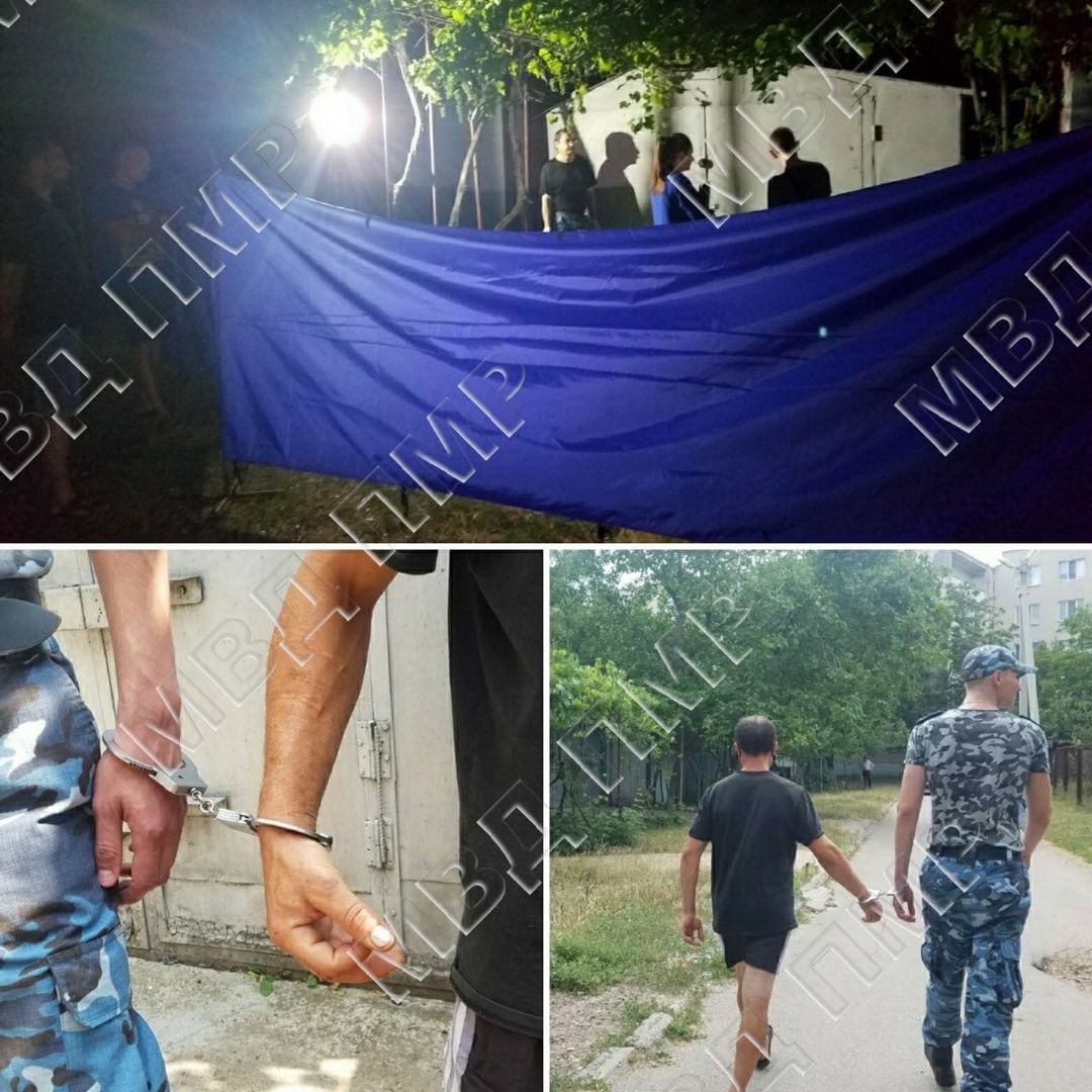 В Бендерах по горячим следам задержали подозреваемого в убийстве мужчины
