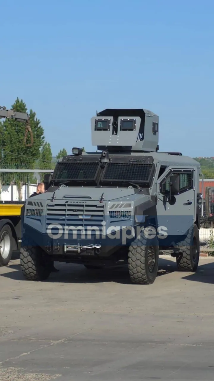 Poliția din Moldova a primit în dotare transportoare blindate de ultimă generație