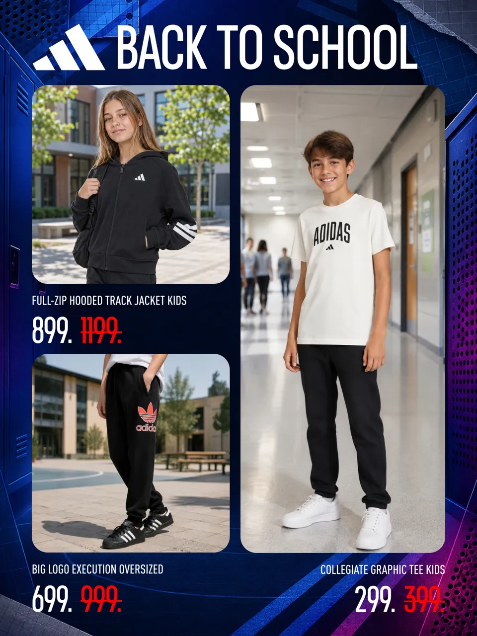 Factory Store: K школе готовы? adidas от 299 леев
