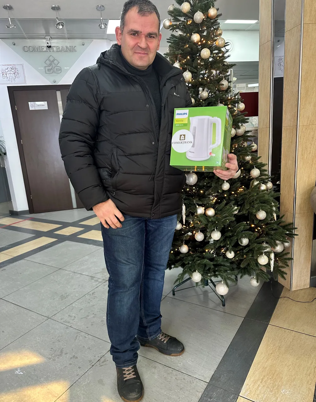 Comerțbank  наградил победителей РК "С Comerțbank зимние праздники становятся ярче..."