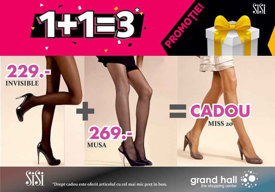 Philippe Matignon&Sisi: De trei ori mai multă eleganță cu super promoția 1+1=3 ®