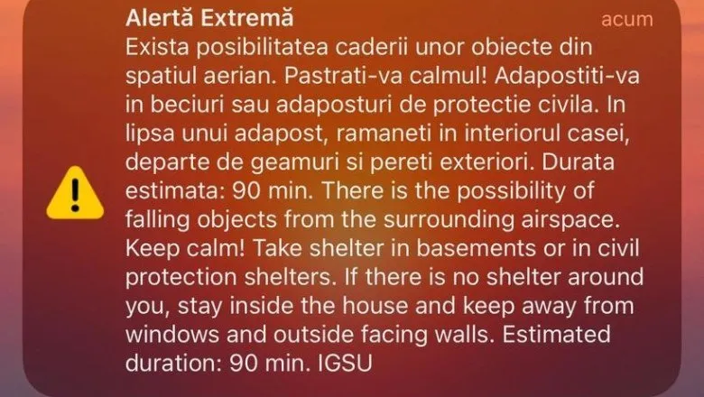 Alertă în România după atacurile aeriene în apropierea graniței cu Ucraina